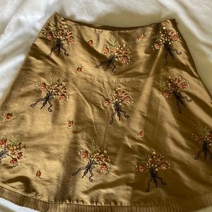 Dillards stunning  silk skirt size 10 see measurement’s